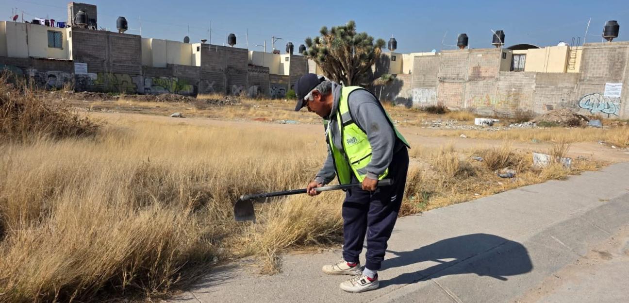 VILLA DE POZOS COMPROMETIDO CON RESCATE DE ÁREAS COMUNES