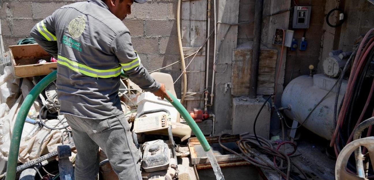 REFUERZA VILLA DE POZOS SUMINISTRO DE AGUA ANTE DESABASTO
