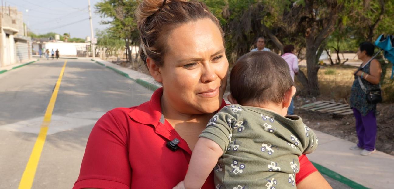 VECINOS DE SANTA RITA AGRADECEN A PATY ARADILLAS POR REHABILITACIÓN VIAL
