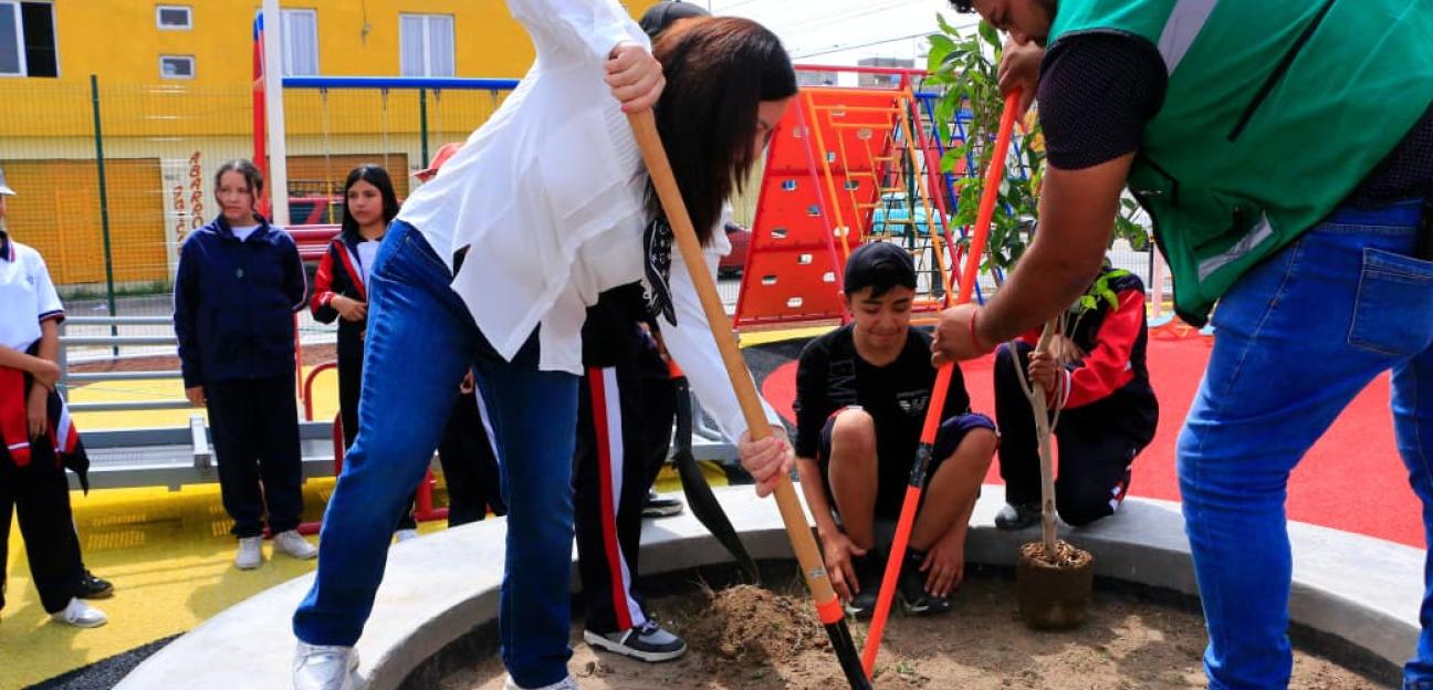 FORTALECEN CULTURA AMBIENTAL CON JORNADA DE REFORESTACIÓN EN VILLA DE POZOS