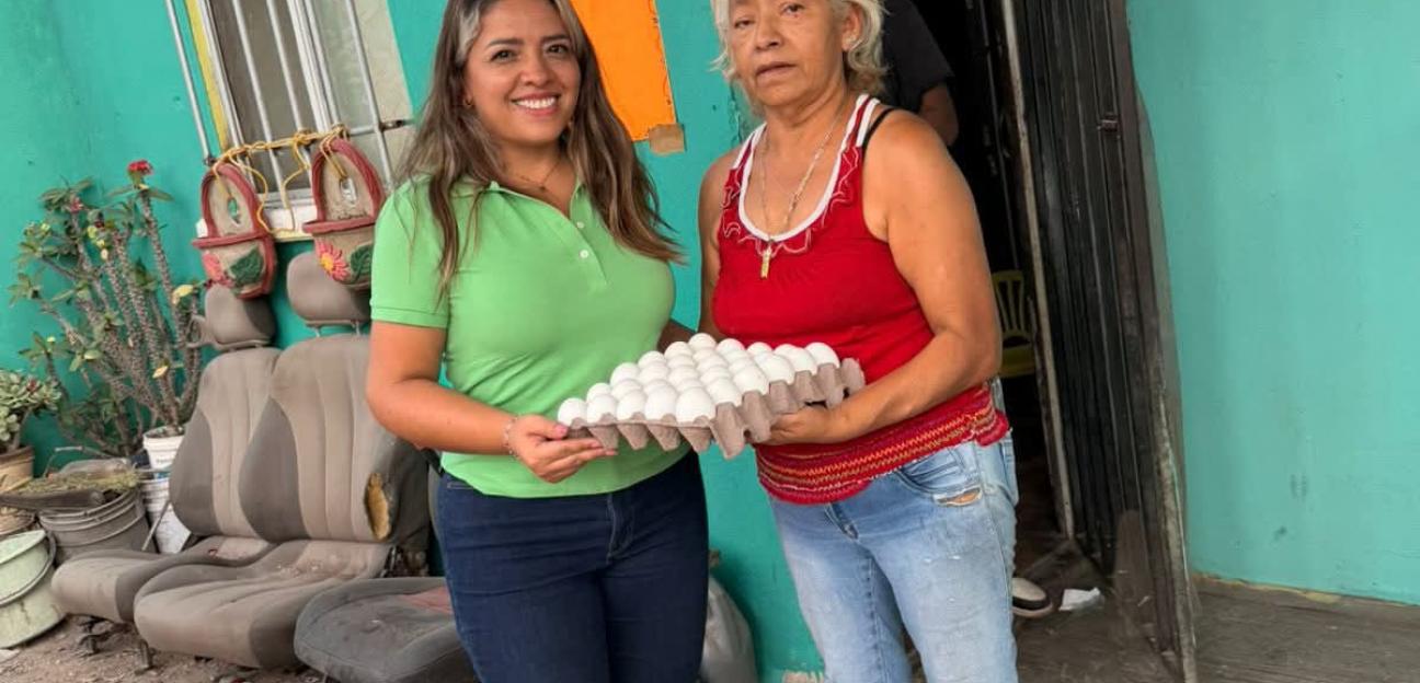 CONTINÚAN APOYOS ALIMENTARIOS A FAMILIAS DE VILLA DE POZOS 