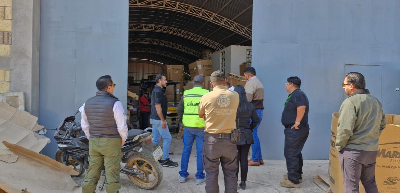 SUPERVISA VILLA DE POZOS CUMPLIMIENTO EN MATERIA DE SEGURIDAD