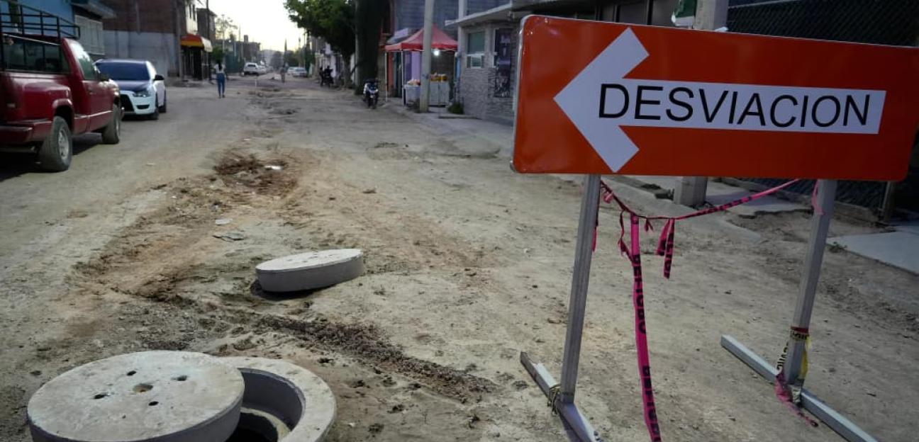 AVANZA REHABILITACIÓN VIAL EN LA COLONIA EL PALMAR