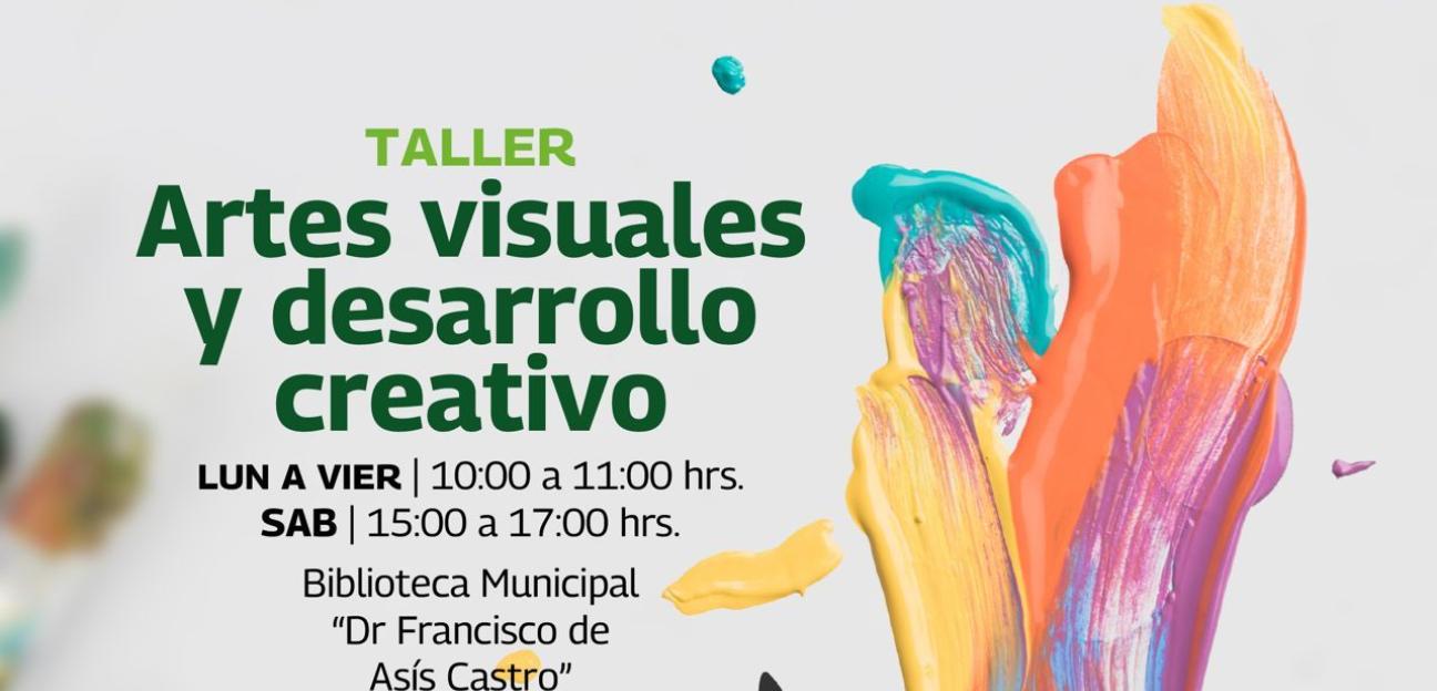 IMPULSAN LA CREATIVIDAD CON TALLER DE ARTES VISUALES EN VILLA DE POZOS