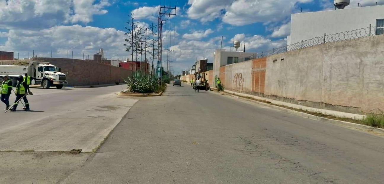 VILLA DE POZOS CONTINÚA CON LA RECUPERACIÓN DE ESPACIOS PÚBLICOS