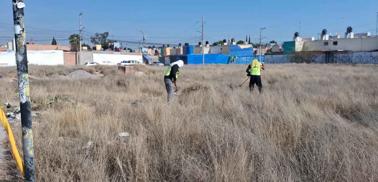 RESPUESTA CIUDADANA DE VILLA DE POZOS RECUPERA ÁREA COMÚN EN EL PALMAR