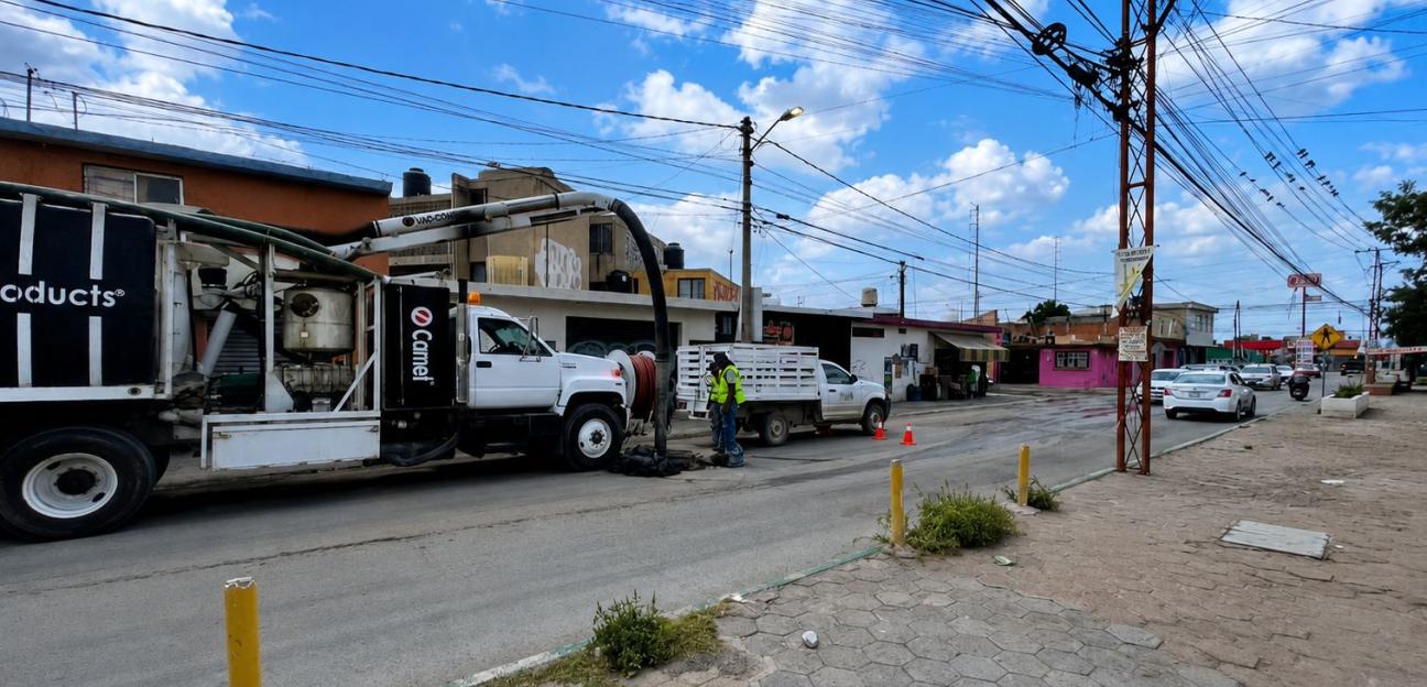 RETIRA VILLA DE POZOS OBSTRUCCIONES EN DRENAJE DE PRADOS DE SAN VICENTE