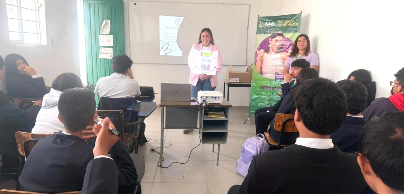 VILLA DE POZOS REFUERZA LA CONSTRUCCIÓN DE ENTORNOS ESCOLARES LIBRES DE VIOLENCIA