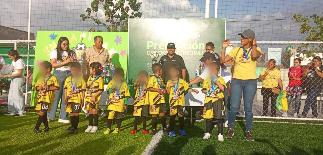 VILLA DE POZOS VIVIÓ UNA GRAN FIESTA DEPORTIVA CON EL MUNDIALITO PREESCOLAR
