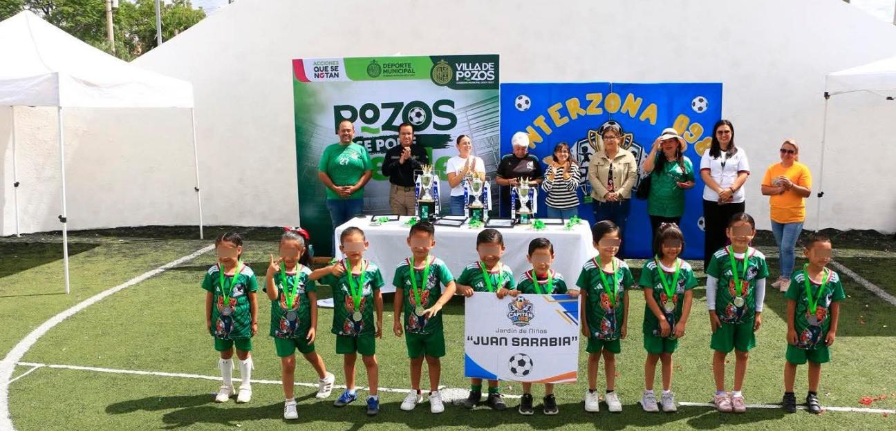 VILLA DE POZOS VIVIÓ UNA AUTÉNTICA FIESTA FUTBOLERA CON SU NIÑEZ