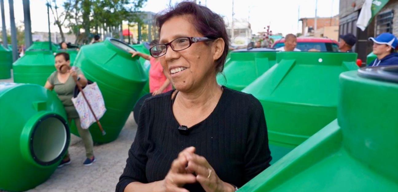 BENEFICIARIOS DESTACAN IMPACTO POSITIVO DEL PROGRAMA MI TINACO