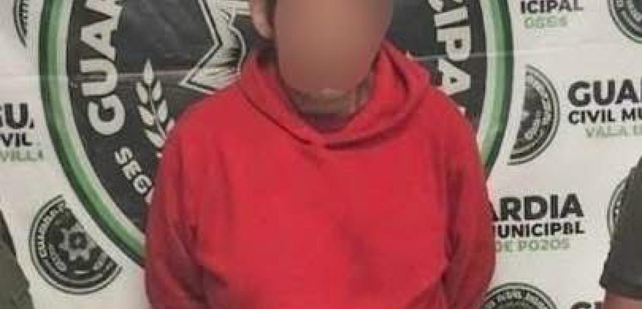 GUARDIA CIVIL MUNICIPAL DE VILLA DE POZOS LOGRA DETENCIÓN DURANTE RECORRIDOS PREVENTIVOS.