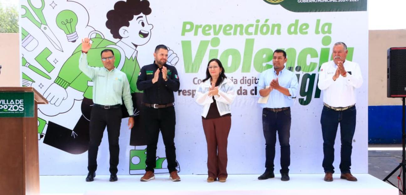 VILLA DE POZOS FOMENTA ENTORNOS DIGITALES SEGUROS PARA LA NIÑEZ