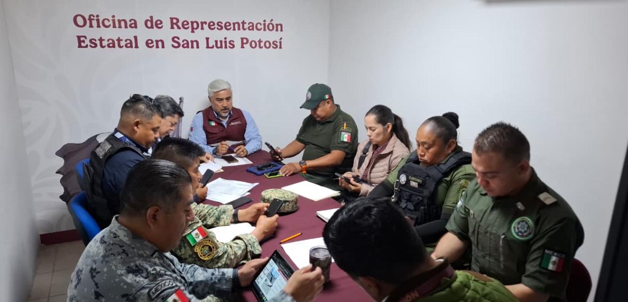 VILLA DE POZOS FORTALECE COORDINACIÓN EN SEGURIDAD A TRAVÉS DE LA MESA REGIONAL DE PAZ
