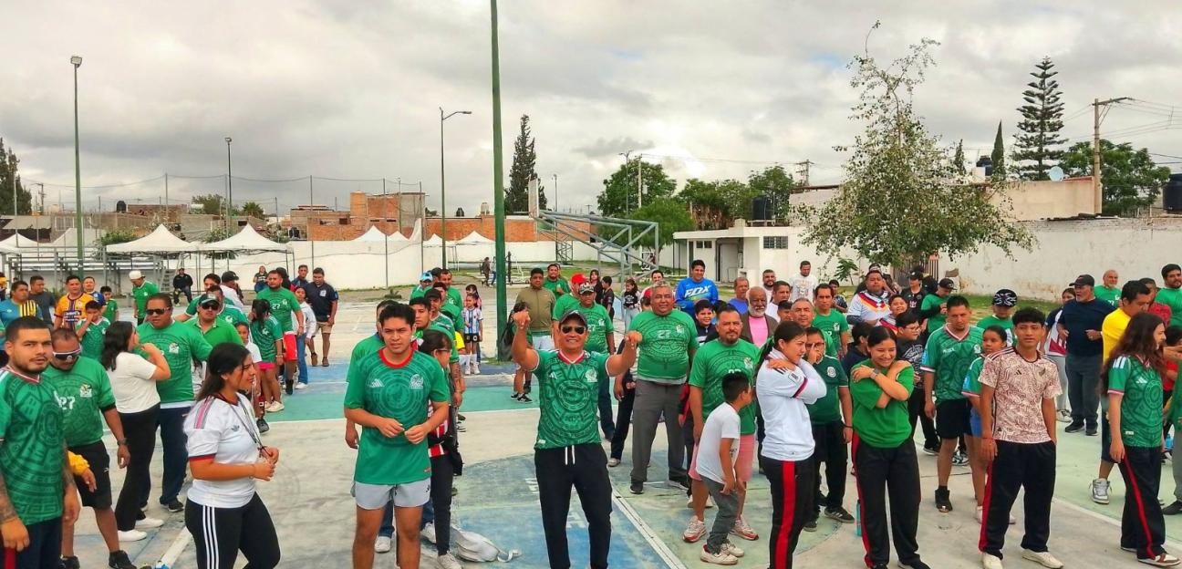 VILLA DE POZOS CELEBRÓ EL DÍA DEL PADRE CON DEPORTE Y CONVIVENCIA FAMILIAR
