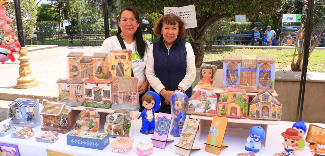 INVITA VILLA DE POZOS A LA SEGUNDA EXPO MUJERES QUE CREAN