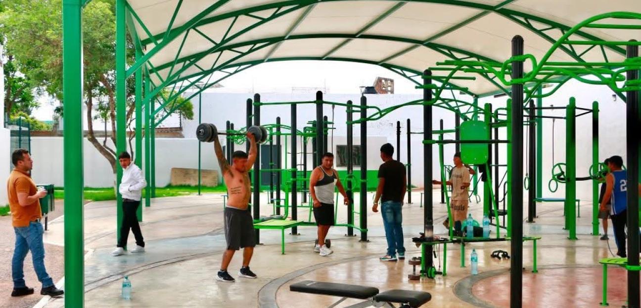 VILLA DE POZOS PROMUEVE LA ACTIVACIÓN FÍSICA CON CLASES DE CALISTENIA.
