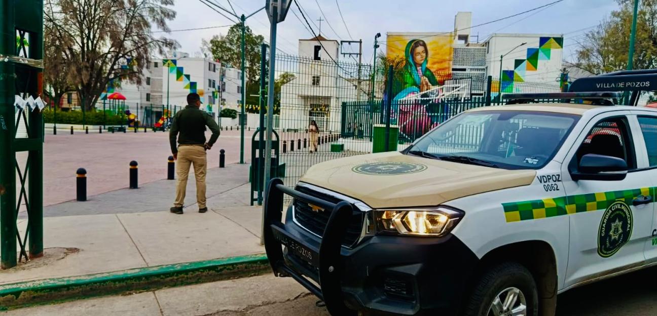 OPERATIVO INTERINSTITUCIONAL MANTIENE LA PAZ Y EL ORDEN EN VILLA DE POZOS