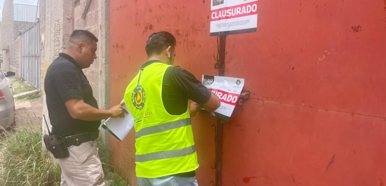 CLAUSURA VILLA DE POZOS RECICLADORA POR RIESGO A LA POBLACIÓN