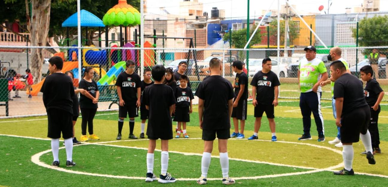 VILLA DE POZOS PROMUEVE EL DEPORTE INCLUYENTE
