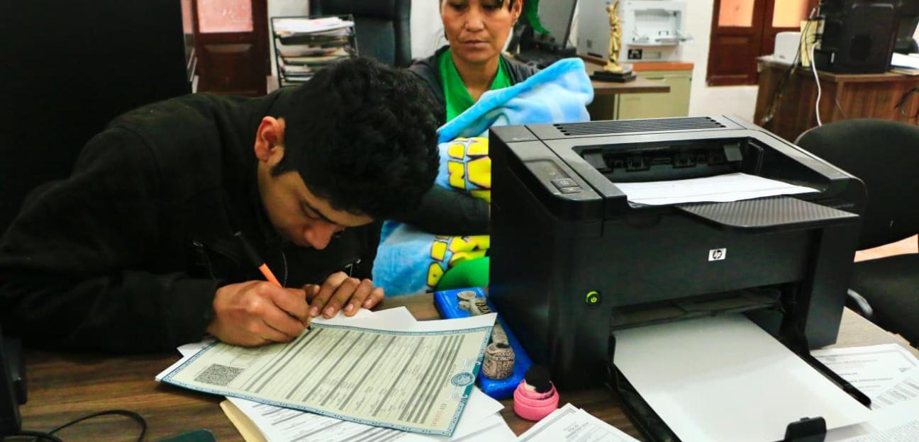 REGISTRO CIVIL DE VILLA DE POZOS DESTACA NOMBRES POCO COMUNES EN NACIMIENTOS REGISTRADOS DURANTE EL AÑO