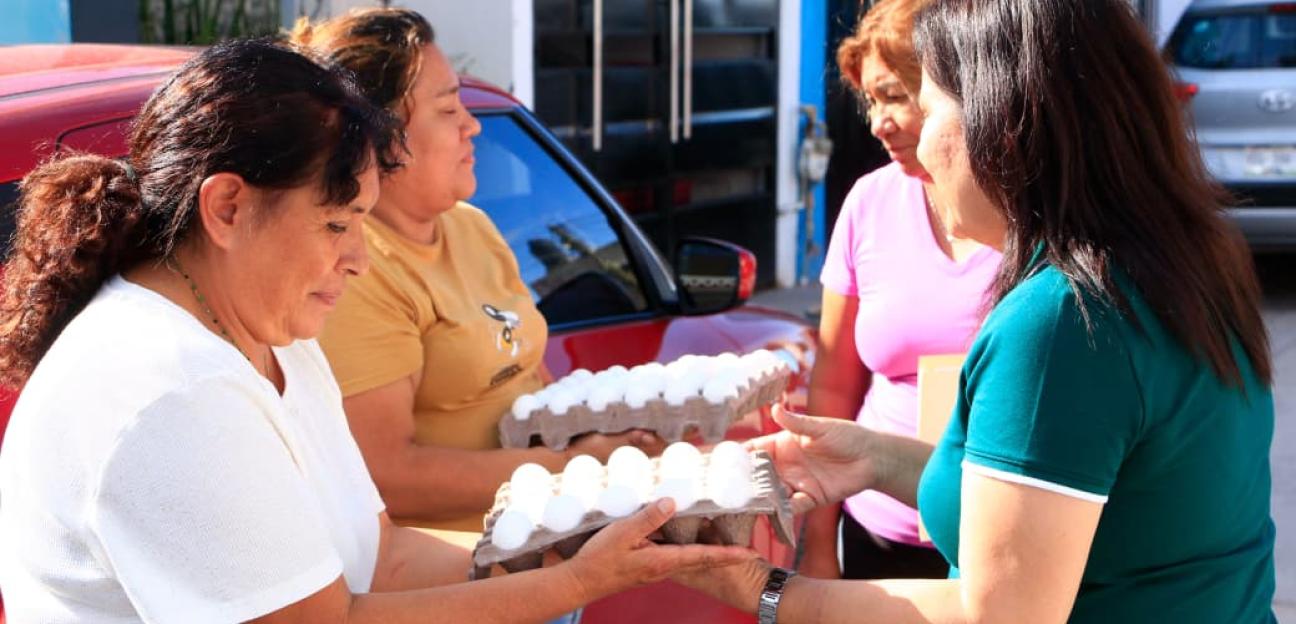APOYO ALIMENTARIO LLEGA CASA POR CASA A FAMILIAS DE LA LIBERTAD