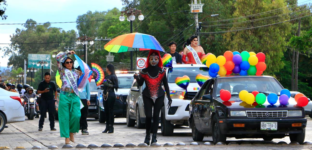 VILLA DE POZOS REAFIRMA SU COMPROMISO CON LA INCLUSIÓN DURANTE LA SEGUNDA MARCHA POR EL ORGULLO LGBTQ+