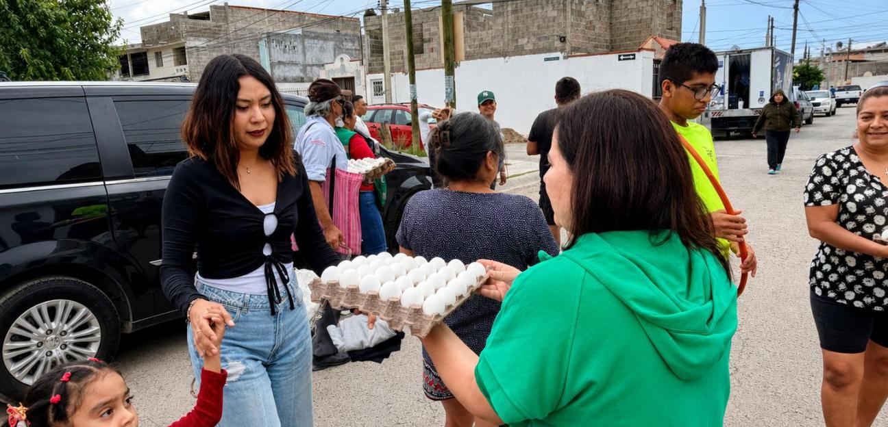 MÁS FAMILIAS DE VILLA DE POZOS RECIBEN APOYO ALIMENTARIO CON ENTREGAS DIRECTAS