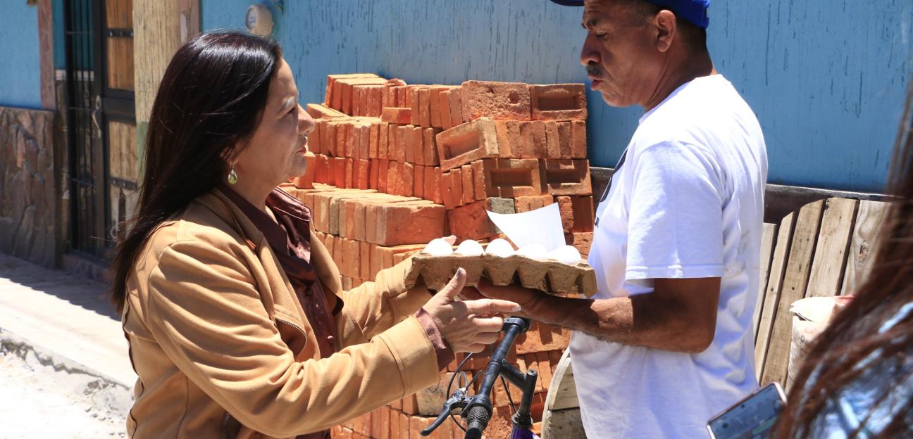 PROGRAMA CASA POR CASA LLEGA A FAMILIAS DE SAN NICOLÁS DE LOS JASSOS