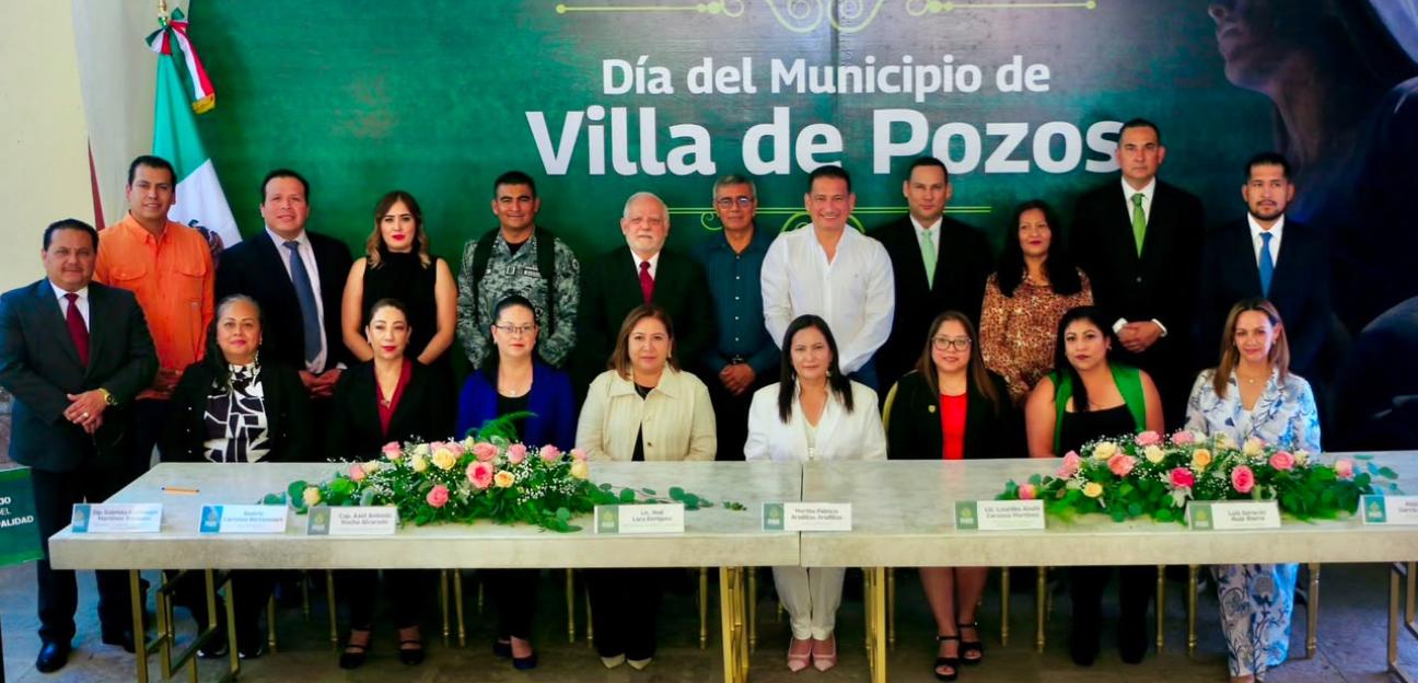 VILLA DE POZOS CONSOLIDA SU DESARROLLO A DOS AÑOS DE SU MUNICIPALIZACIÓN