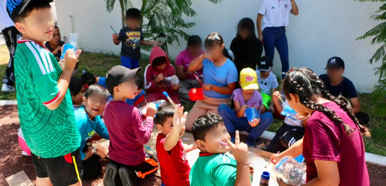 NIÑAS Y NIÑOS DISFRUTAN UN VERANO ACTIVO EN LAS UNIDADES DEPORTIVAS DE VILLA DE POZOS 