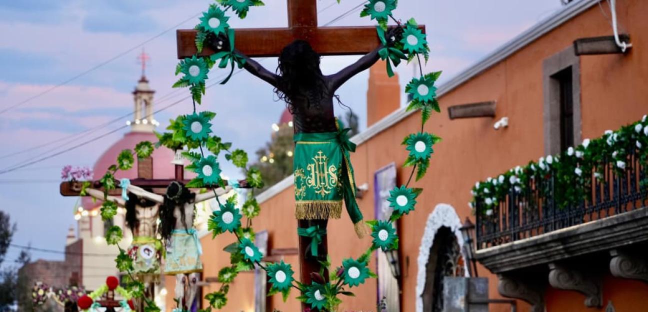 PROCESIÓN DE LOS CRISTOS DE VILLA DE POZOS SERÁ DECLARADA PATRIMONIO CULTURAL INMATERIAL