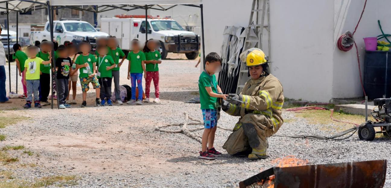 NIÑAS Y NIÑOS DE VILLA DE POZOS APRENDEN SOBRE LA PREVENCIÓN DE ACCIDENTES