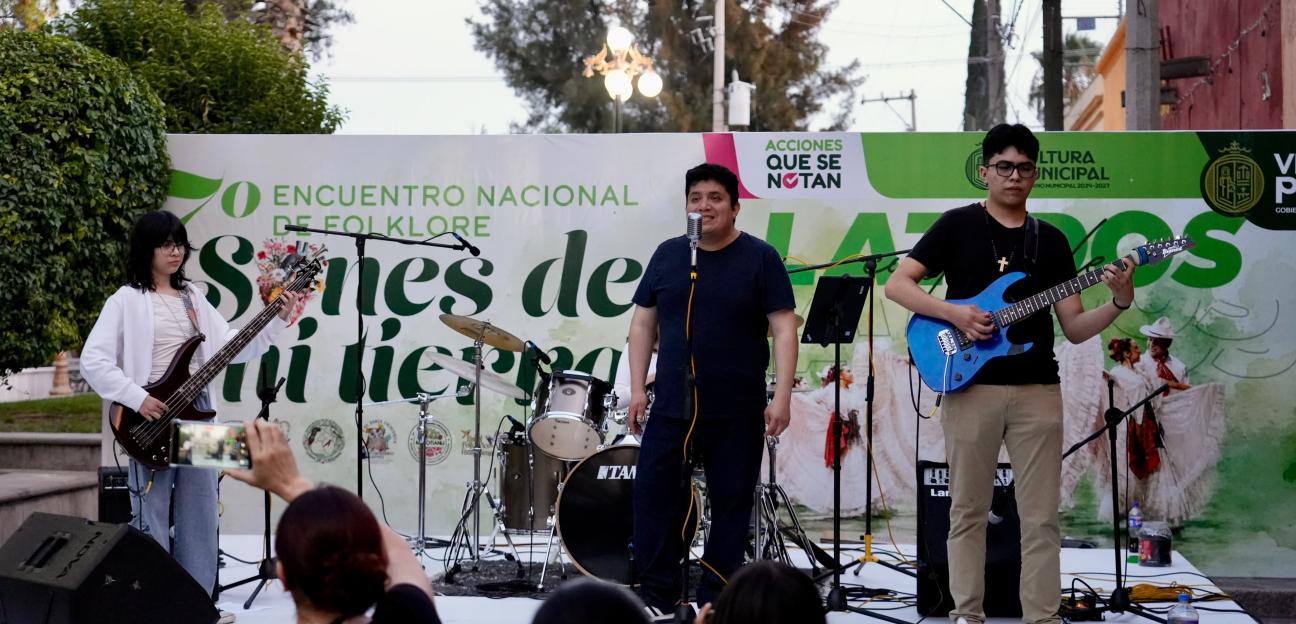 LOS INSIDERS LLENAN DE ROCK EL JARDÍN HIDALGO DE VILLA DE POZOS