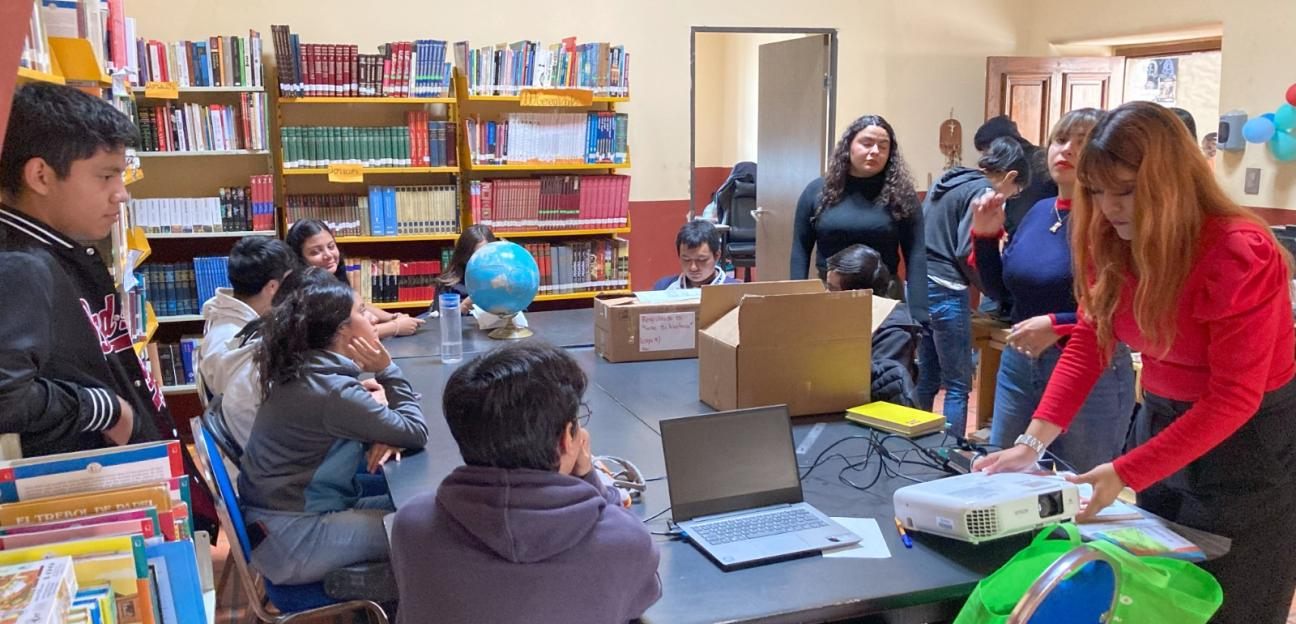 VILLA DE POZOS VUELVE A RETOMAR SU CAFÉ LITERARIO