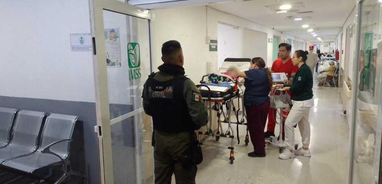 GUARDIA CIVIL MUNICIPAL RESGUARDA A MENOR TRAS REPORTE DE POSIBLE VIOLENCIA INFANTIL