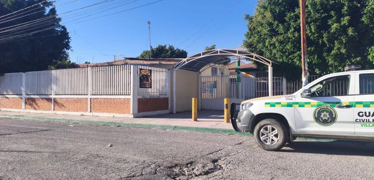 VILLA DE POZOS MANTIENE OPERATIVO DE VIGILANCIA ANTES DEL REGRESO A CLASES