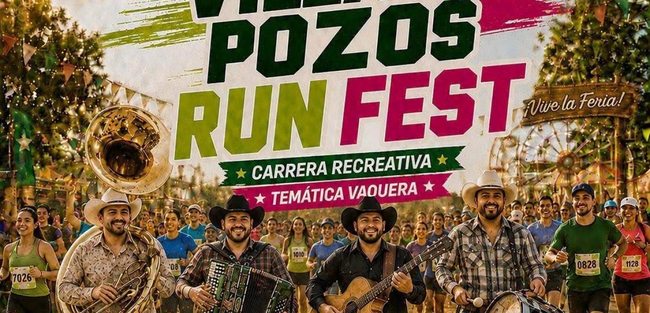 VILLA DE POZOS RECIBIRÁ LA FENAPO RUN FEST 2026