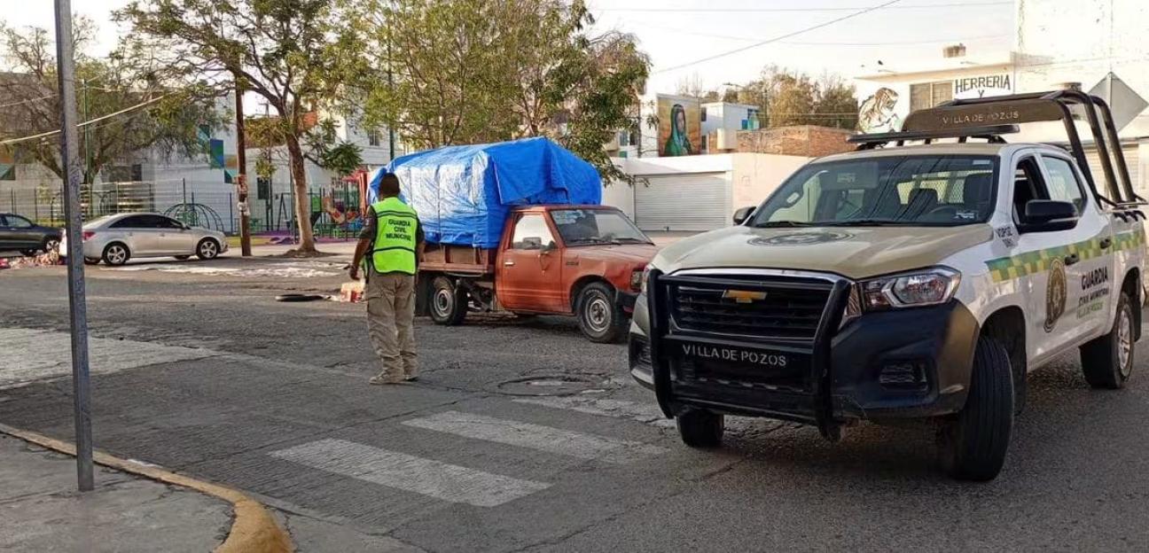 VILLA DE POZOS MANTIENE LA VIGILANCIA EN MERCADOS DEL MUNICIPIO