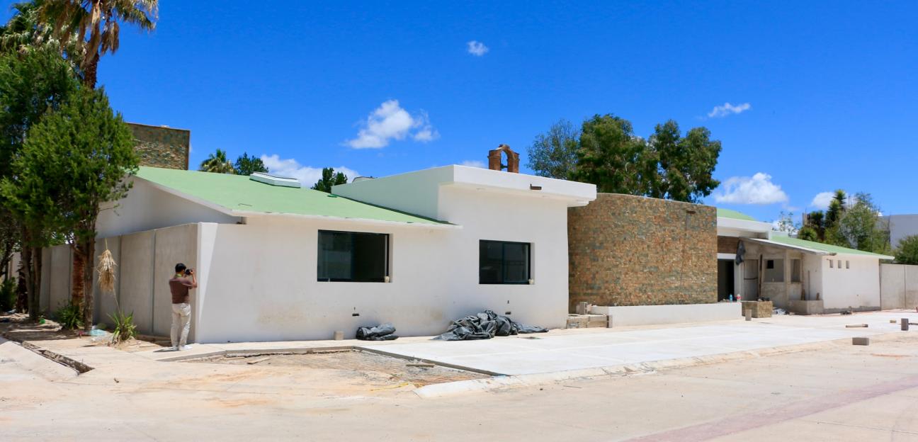 CONSTRUCCIÓN DE UNIDAD BÁSICA DE REHABILITACIÓN DE POZOS AVANZA AL 80%