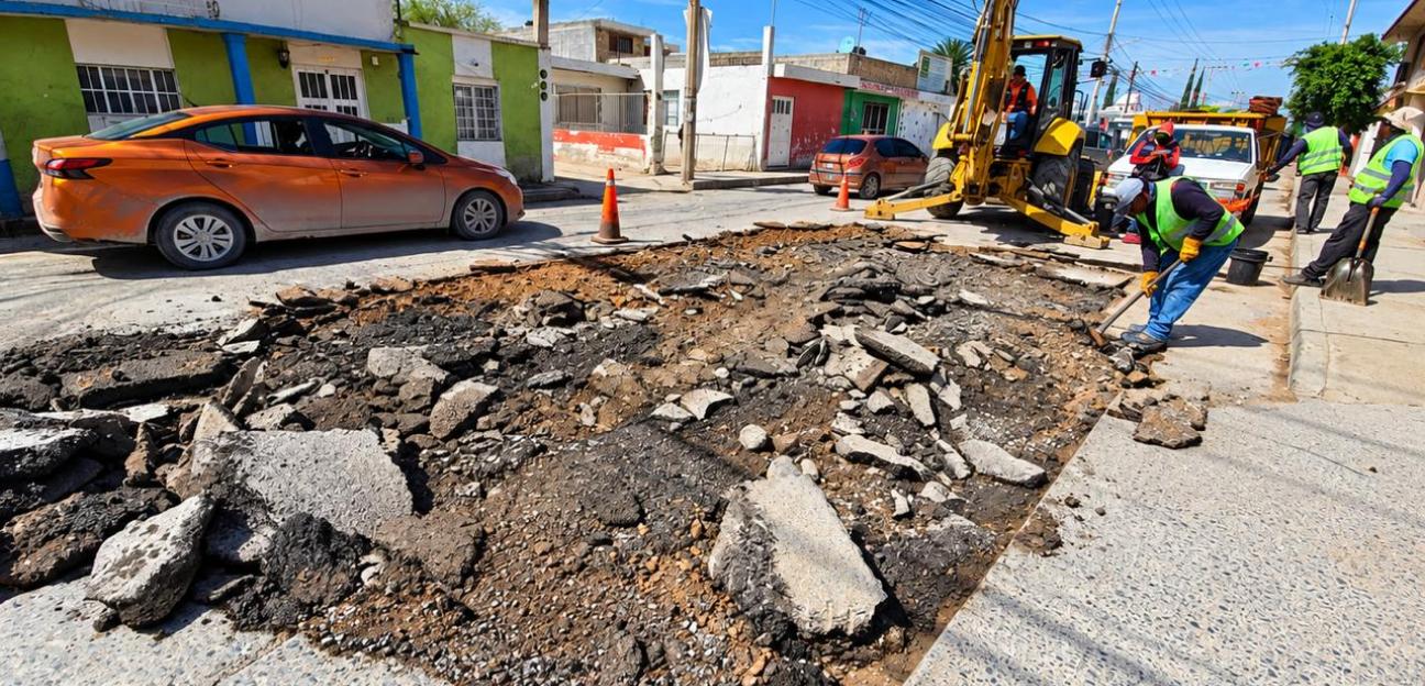 VILLA DE POZOS REACTIVA BACHEO EMERGENTE