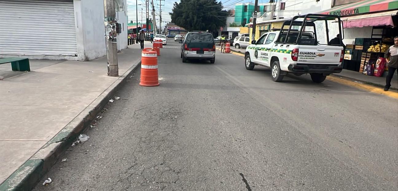 VILLA DE POZOS BRINDA SEGURIDAD EN LA INSTALACIÓN DE MERCADOS SOBRE RUEDAS